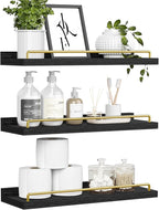 RYOFOBETTO Floating Shelves for Wall Decor, Living Room, Picture Frames