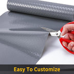 iwtmm Shelf Drawers Liners for Kitchen Cabinets Non-Slip, Washable, Oil-Proof Drawer Liners, EVA Waterproof Non-Adhesive Cabinet Liners for Kitchen, Pantry, Bathroom