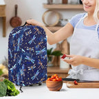 Dragonfly Pattern Blender Dust Cover Stand Mixer or Coffee Maker Appliance Covers with Drawstring Anti Fingerprint Polyester Dust Proof Stain Resistant Blender Cover for Kitchen