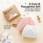 2-Pack Organic Changing Pad Covers for Girl, Boy, Neutral - 100% Cotton Changing Table Pad Cover, Soft Baby Nursery Diaper Changing Pad Sheets, Contour Changing Pads Liners, Change Pad Cover (Rose)
