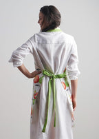Maison d' Hermine 100% Cotton Apron for women with Pocket Kitchen Chef Apron for Men Cooking Mothers Day Gifts