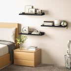RYOFOBETTO Floating Shelves for Wall Decor, Living Room, Picture Frames