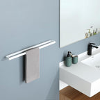 Alise Bath Towel Bar,Wall Mount 24 Inch Towel Holder,Towel Racks for Bathroom, Towel Rail for Lavatory,SUS304 Stainless Steel Hand Towel Hanger,White Finish