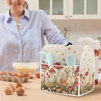 Mushroom Mixer Cover Compatible for 6-8 Quart Kitchen Mixer Modern Kitchen Appliance Dust Cover with Top Handle and Accessories Pocket, Home Decor 2025