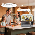 Dachshund Dog Sunflower Butterfly Print Microwave Oven Dust Cover Dustproof Microwave Toaster Oven Cover Polyester-Linen Fabric Kitchen Machine Covers for Toaster Oven Air Fryer, M