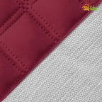 Easy-Going Waterproof Oversized Loveseat Covers Leakproof Couch Cover for 2 Cushion Couch Sofa Cover Washable Sofa Slipcover Non-Slip Furniture Protector with Pocket for Pet(Medium-XL, Christmas Red)