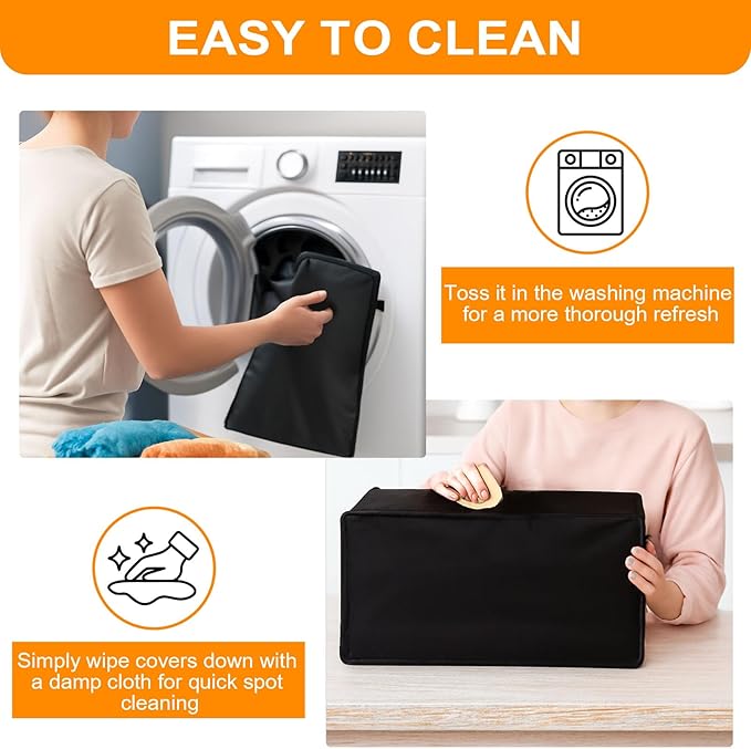 Emeril Everyday 360 Oven Cover for B-AFO-001 Deluxe & XL Models, Heat Resistant Dust Proof Protector, Waterproof Appliance Cover Fits 14.97"D x 19.31"W x 10.64"H