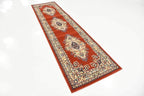 Unique Loom Reza Collection Traditional Persian Style Area Rug, Runner 2' 7" x 10' 0", Terracotta/Ivory