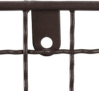 DII Rustic Farmhouse Bathroom Décor, Metal Storage, Small Towel Bar, Rustic