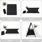 Gloppie Bedside Caddy with Pockets - Table Nightstand & Loft-Bed Organizer - Desk Storage & Hanging Organizer for Dorm