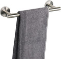 TocTen Bath Towel Bar - Thicken SUS304 Stainless Steel Bathroom Towel Holder, Towel Rod for Bathroom Heavy Duty Wall Mounted Towel Rack Hanger (12IN, Brushed Nickel)
