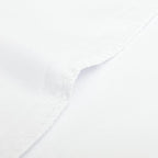 NTBAY Toddler Bedding Set - 4 Piece Soft and Breathable Crib Bedding Set for Boys and Girls, Includes Quilted Comforter, Fitted Sheet, Flat Top Sheet and Envelope Pillowcase, White