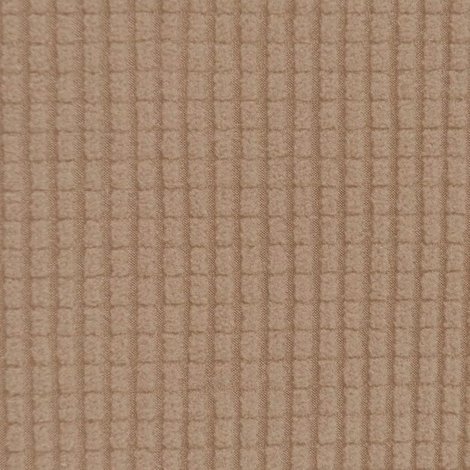 Easy-Going Recliner Stretch Sofa Slipcover Sofa Cover 4-Pieces Furniture Protector Couch Soft with Elastic Bottom Spandex Jacquard Fabric Small Checks(Recliner,Camel) Large