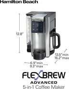 Hamilton Beach Flexbrew Advanced 5-in-1 Drip & Single Serve Coffee Maker