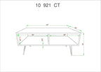 Belmont Home 42 inch Reclaimed Wood Coffee Table