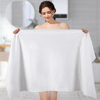 3 Pack Disposable Bath Towel 56'' x 27.5'' Disposable Body Towels for Travel, Durable Large Portable Towels for Camping Beach Swimming SPA, Individually Packed