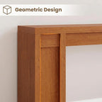 Garvee 70.9 in Long Entryway Table, Wooden Farmhouse Console Table Below Mounted TV, Thick Sofa Table Behind Couch Table, Long Console Tables for Entryway Living Room, Honey Brown