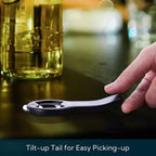 KITCHENDAO 2 in 1 Magnetic Beer Bottle Opener for Fridge and RV with Cap Catcher - Pop Can Soda Can Opener, Stick to Refrigerator for Easy Storage with Magnet, Gift for Men Husband Father- 3 Pack