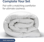 Air Mattress Sheet Set for Twin Size - 3 Piece Breathable & Cooling Sheets w/Extra Deep Pockets - Fits Inflatable & Blow Up Air Mattresses Up to 24 Inches Thick - Soft and Wrinkle Free - Dark Grey