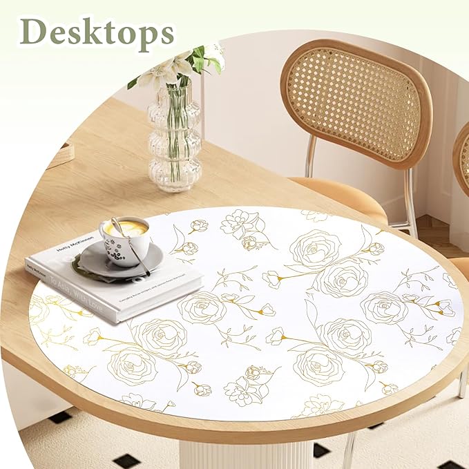 Shelf Liners for Kitchen Cabinets 12in x 39.37FT Non Adhesive Drawer Liner Gold Floral Thickened Shelf Liner Paper Strong Non-Slip Easy to Clean for Tool Box Refrigerator with Knife and Tape Measure