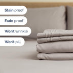 Full XL Bed Sheets - Extra Long Extended Full Sheet – Luxurious, Easy-Fit Sheet Set - Fits between 8” to 16" Deep Pockets, 54" x 80" for Full XL Mattresses - Ideal for Extra Long Full Beds