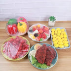 300 Pcs Reusable Elastic Food Covers –Stretchable Bowl & Plate Covers for Bread Proofing Food Storage Picnics. BPA Free, Dishwasher Safe, Universal Fit Clear Adjustable Bread Fermentation Basket Cover