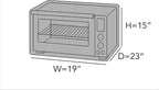 Covermates Keepsakes Toaster Cover - Dust Protection - Stain Resistant - Washable Appliance Cover, Cream