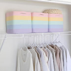NaturalCozy Storage Cubes 11 Inch Cotton Rope Woven Baskets for Organizing, 3-Pack | Cube Storage Bin | Square Storage Baskets for Shelves Organizer, Classroom, Kids Toy Bins, Closet, Baby Nursery