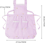 Funny Aprons for Women with Pockets, Kitchen Cooking Grilling Bbq Cute Chef Apron, Mothers Day Birthday Gifts for Women