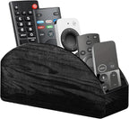 BIBELUN TV Remote Control Holder with 5 Compartments, Bedside Table Remote Caddy, Desktop Storage Box Organizer/Tray to Store Pen, Controllers, Media Player, Cosmetics, Office Supplies, Home Décor