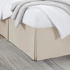 Nestl Linen Full XL Bed Skirt - Full XL Size Bed Skirt 14 Inch Drop - Brushed Microfiber Bed Skirts - Hotel Quality Pleated Bed Skirt - Shrinkage & Fade Resistant
