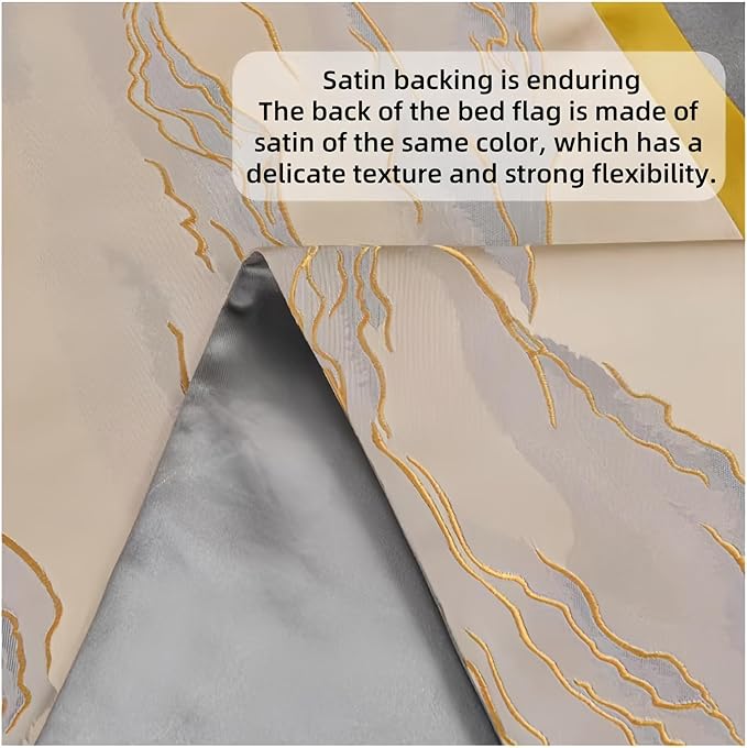 Bed Runner for Guest Room，Luxury Bed Runner，Wedding Bed Runner，Embroidered Bed Runner，Breathable Washable，Hotel Decor，Bed Decorations ，for Home Hotel Decorations(B,50 * 240cm)