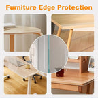 Corner Protectors Baby Proofing, 2 in x 6.6ft Clear Edge Protector Strip