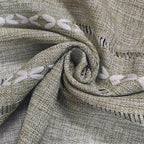 Simple Bedside Table Tassel Cover Cloth, Tablecloth Cover Towel, Suitable for Bedside Table TV Microwave Washing Machine Refrigerator Dust Cover (Green, 15.7 * 35.4 inches)