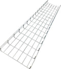 Kable Kontrol Cable Tray- 5 Feet Long - 18" Width, 4” Depth – Wire Mesh Tray Cable Management Rack Cords Organizer Cable Basket, Zinc Plated Steel NEC Approved for Network, Fiber Optic, Cabling