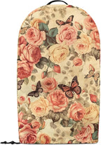Retro Roses Butterflies Blender Cover Kitchen Coffee Maker Cover Dust Protection Romantic Home Decor for Blender Food Processor juicer Easy to Install Kitchen Appliance Cloth Cover