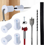 Starlink Cable Routing Kit,Cable Installation Kit,4* Grommets, 1" Spade Drill Bit,1" Strengthen Drill bit, 13" Cable Protective Sleeve,5/16" Drill Bit, 30 Wall Clamps Cable Installation Kit