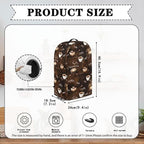 Coffee Cake Blender Dust Cover, Stand Mixer or Coffee Maker Appliance Covers with Drawstring, Anti Fingerprint Dust Proof Stain Resistant Blender Cover for Home Kitchen