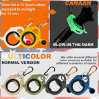 Zip Tie Holder Organizer Cable Tie Organizer Holder for Tool Belt Strong Efficient Solution for Electrician Zip Ties Holder Reusable Portable Safety(Yellow, 2 Pack)