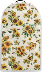 Talayituse Sunflower Bee Print Blender Dust Cover, Fingerprint Protection Cover for Stand Mixer or Coffee Machine, Home Kitchen Appliance Covers for Stain Dust Resistant Supplies
