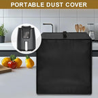 Air Fryer Cover for Ninja AF101 4QT, Fits Instant Pot Vortex 6QT XL & Chefman 4QT, Heavy Duty Heat/Dust Proof Waterproof Cover, 13.79"x10.24"x11.82"H