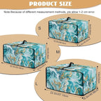 Convection Toaster Oven Dust Cover Washable Fabric Electric Appliance Protector, Easy to Clean Microwave and Convection Oven Dustproof Covers, S, Tea Gold Marble
