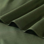 TSUTOMI Green Bed Skirt Twin Size Ruffled Bed Skirt with Split Corners, Twin Bed Skirt 12 Inch Drop, Twin Size Bed Skirt Green for Ruffled Bed Skirt with Split Corners, Bed Skirt Twin Size