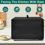 Heavy Duty Ninja Oven Cover for Double Stack XL DCT451/DCT651 & FlexDoor DCT402BK, Heat Resistant Dust Proof Protector, Waterproof Countertop Appliance Cover Fits 18.72"D x 17.34"W x 13.40"H