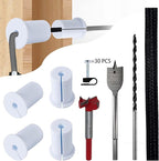 Starlink Cable Routing Kit,Cable Installation Kit,4* Grommets, 1" Spade Drill Bit,1" Strengthen Drill bit, 13" Cable Protective Sleeve,5/16" Drill Bit, 30 Wall Clamps Cable Installation Kit