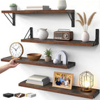 BAYKA Wall Shelves for Bedroom Decor, Floating Shelves for Wall, Display