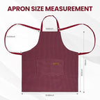 Serrenf 2 Pack Apron, Cooking Kitchen Aprons, Adjustable Bib Apron with 2 Pockets for Men Women Chef Apron