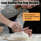 KUNIFU Bread Lame Sourdough Bread Scoring Tool - Purple