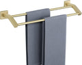 Alise Bath Double Towel Bars Towel Racks for Bathroom,20 Inch Wall Mount Towel Holder Heavy Duty SUS304 Stainless Steel Towel Hanger Towel Rail,Gold