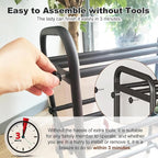 KANAV 2-Tier Expandable Shoe Rack, Adjustable Shoe Organizer & Storage for Closet, Small Space Saving Shoe Rack for Entryway, Bedroom, or Office – Sturdy & Durable Design
